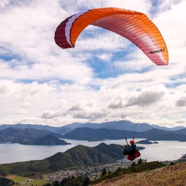 Paraglide Flight