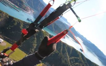 take control yourself paragliding Picton